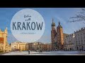 Krakow Royal Road - Urban Walk on sunny winter day