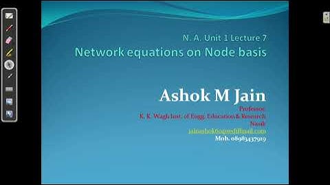 Network Analysis | Nodal Analysis and Numerical based on Nodal Analysis |  Unit 1-7