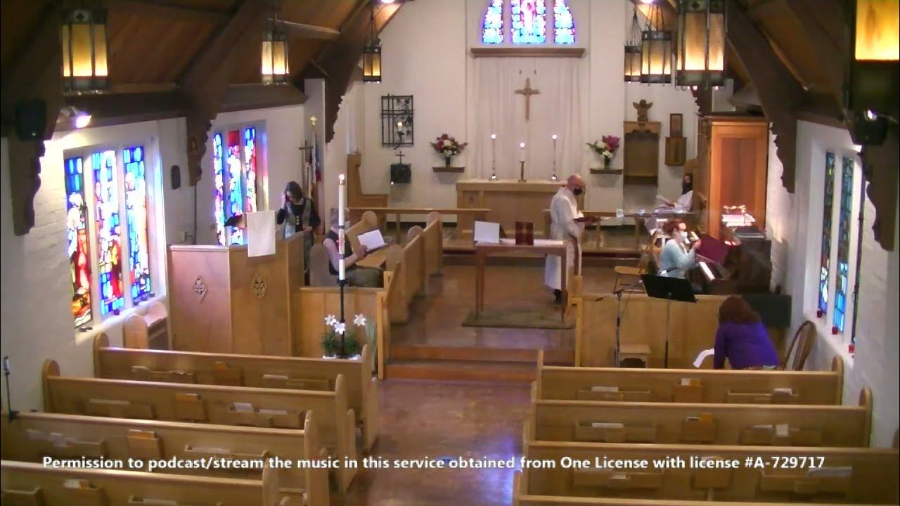 St. David Episcopal Church Service April 25, 2021 YouTube