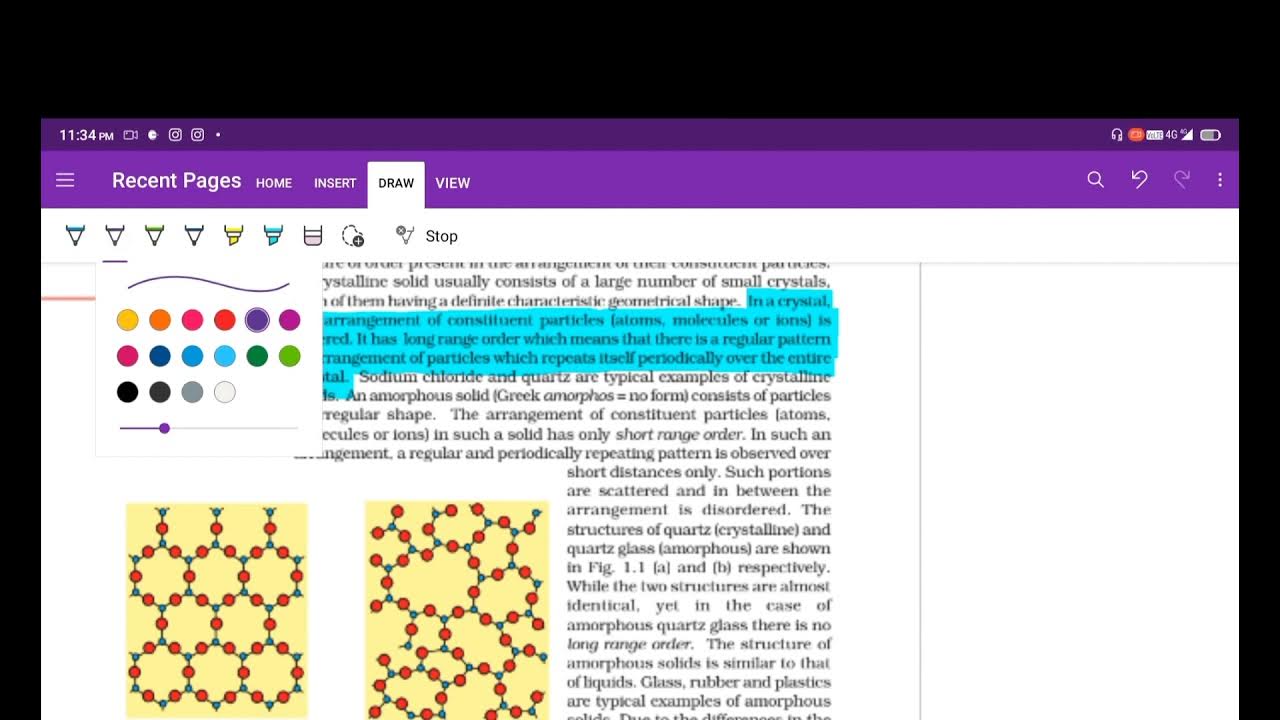 Solid state chemistry (Introduction , Crystalline and amorphous)12