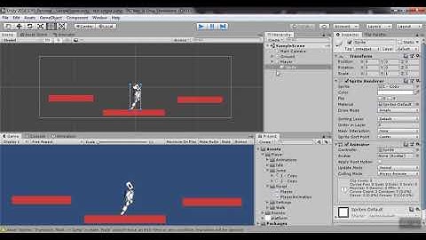 13. Create jump animations and transitions Idle, Walk, Jump.