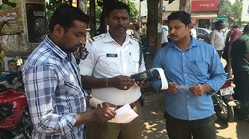 eChallan System using Pos Machine by Vijayawada Police Department