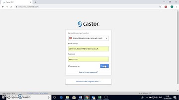 CASTOR eCRF Completion - EVAREST Study