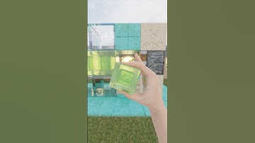 SLIME PUSH - Minecraft Satisfying #13 | #shorts