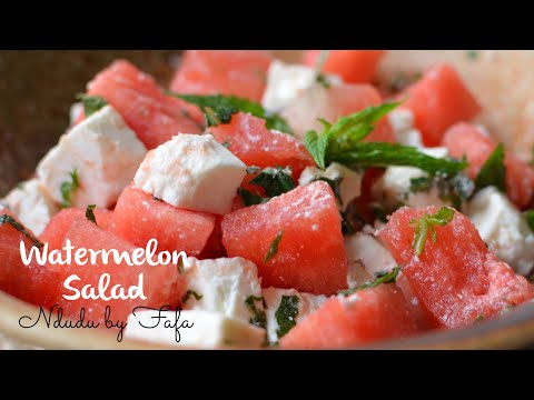 WATERMELON, MINT & FETA SALAD