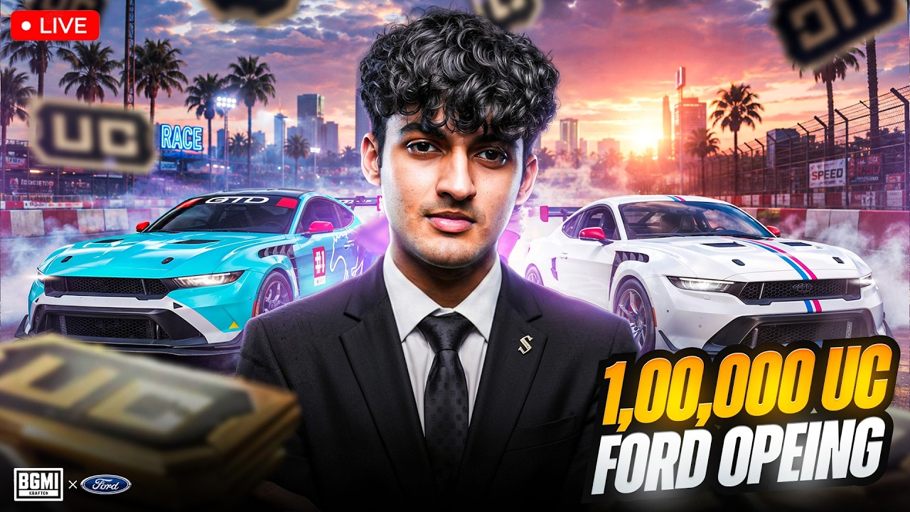 1,00,000 UC FORD opening Scrims + Ultimate Royale | iQOOSouLGoBLiN is Live👑🚀 BGMI!