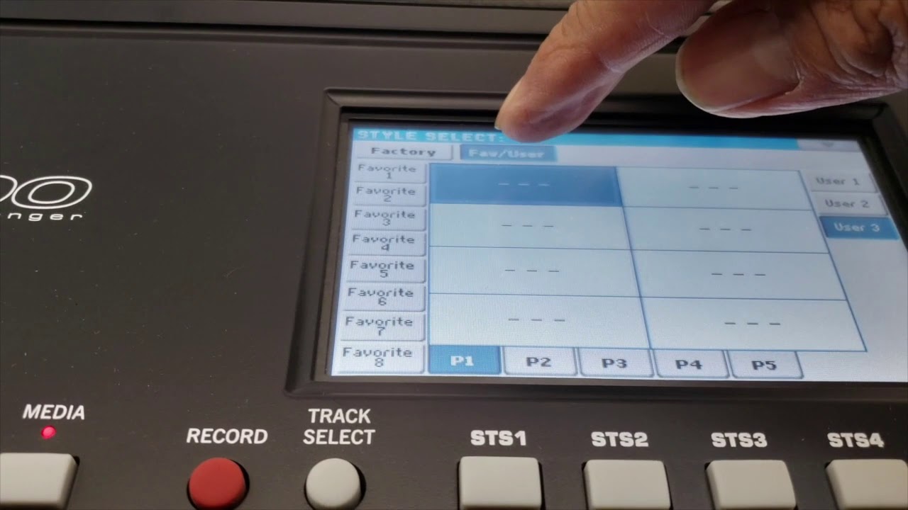 KORG PA  COMO BAJAR ARCHIVOS DE U S B