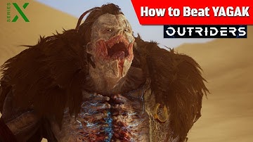 How to Beat Yagak In Less than 3min | Outriders