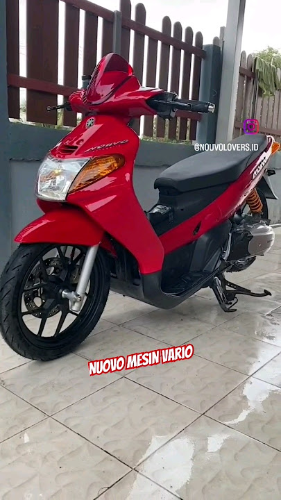 Modifikasi Yamaha Nouvo mesin Vario #modifikasinouvo