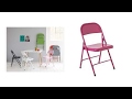 Cute Pink Metal Folding Chair Cute Pink Metal Folding Chair