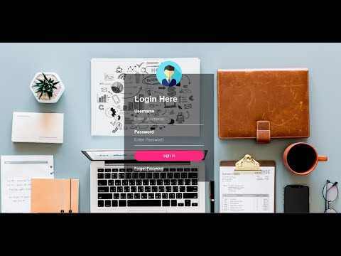Amazing Transparent Login