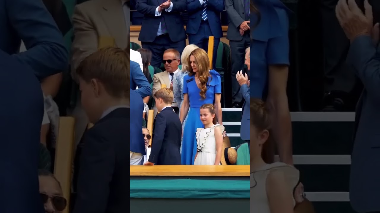 Wales family at the Wimbledon 
