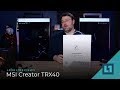 MSI Creator TRX40 Motherboard Review (And build w/MSI 2080 Super Gaming Trio)