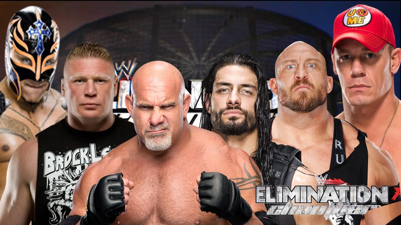 Ryback Vs Rey Goldberg vs Ryback vs Cena vs Rey Mysterio vs Reigns vs Brock Lesnar ...