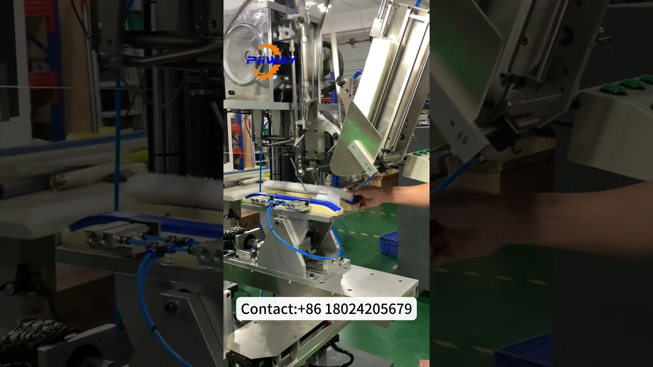 Swimming pool brush making machine 4 axis brush tufting machine
