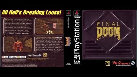 Final Doom PS1 gameplay
