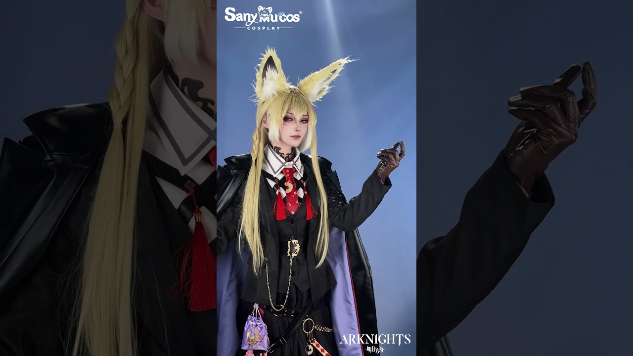 💛Arknights Vulpisfoglia Cosplay Costume Premium Edition show💛 #sanymucos #vulpisfoglia #arknights