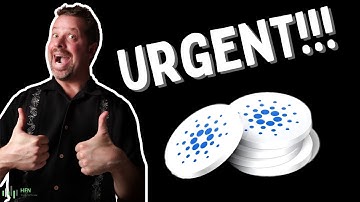 🔥  Cardano Price Prediction - URGENT ADA Crypto Price Analysis