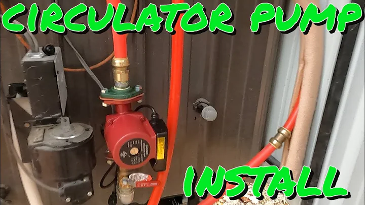 How To Replace/Install A Circulator Pump On An Outside Wood Boiler