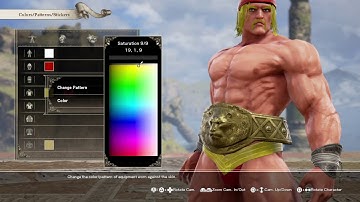 Soulcalibur 6: How to create Hulk Hogan
