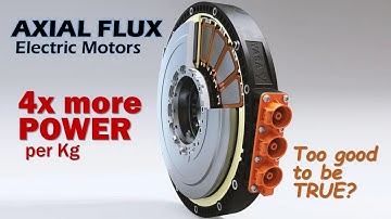 Axial Flux Electric Motors offer Super Power, is it too good to be true?