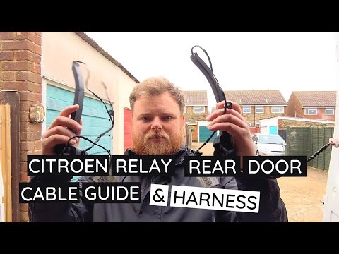 Citroen Relay | Rear Door Cable Guide and Harness Replacement