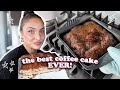 the best vegan coffee cake recipe OF ALL TIME! ☕️