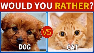 Would You Rather - Cats VS Dogs