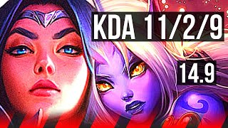 IRELIA vs SORAKA (TOP) | 11/2/9, Godlike | TR Master | 14.9