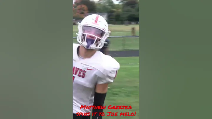 Manalapans Matthew Grzejka TD pass to Joe Melo at ...