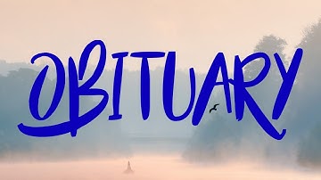 Obituary Meaning, Obituary Definition and Obituary Spelling