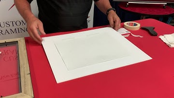 Diploma framing tutorial