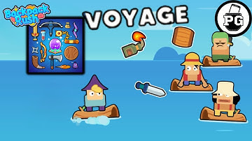 Best Way To Farm Equip - Voyage [ Fishing Hooks ]  🎒 Backpack Rush: Bag Merge - Gameplay Walkthrough