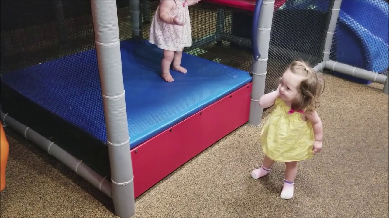 Toddlers Play at Burger King indoor Playground YouTube