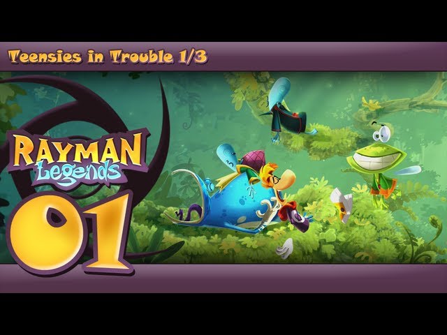 Rayman Legends - Gameplay Walkthrough Part 1 - Teensies in Trouble Intro  (PS3, Wii U, Xbox 360, PC) 