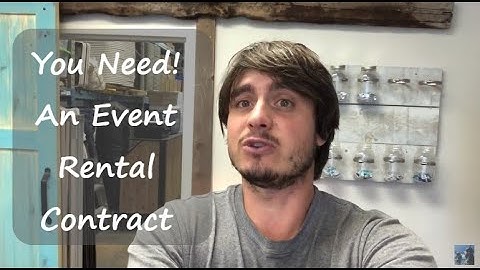 Starting An Event Business - How To Make A Contract
