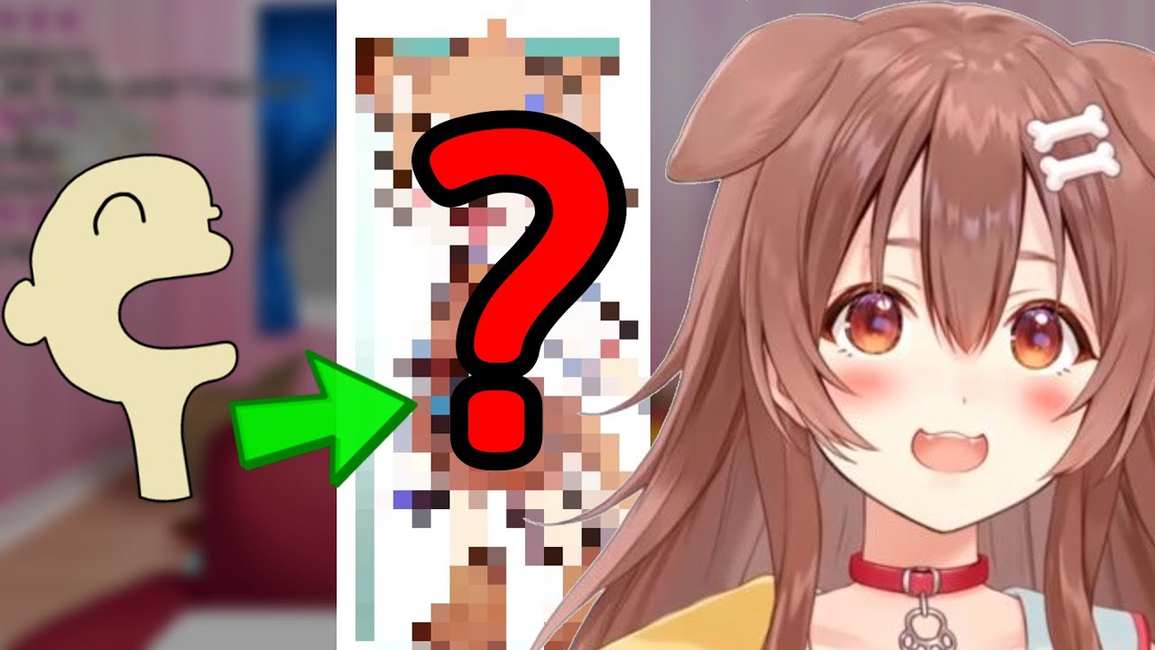 Korone Chooses a New Design for Her Viewer Mascot, Listener-san [Hololive]