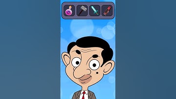 Mr Bean Hairstyle Challenge Smiling Critters #shorts #mrbean