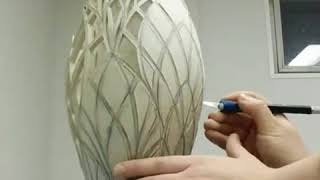 Carving a lantern timelapse