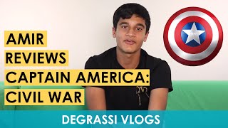 Degrassi Vlogs: Amir Reviews Captain America: Civil War