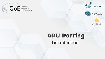 HPC CoE Technical Workshop | GPU Porting | Introduction | Georgio Amati (CINECA)