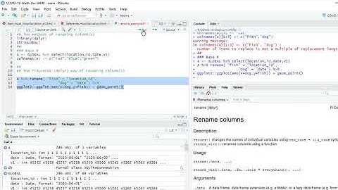 R(Base/Dplyr) Renaming Columns in  Data Frame.