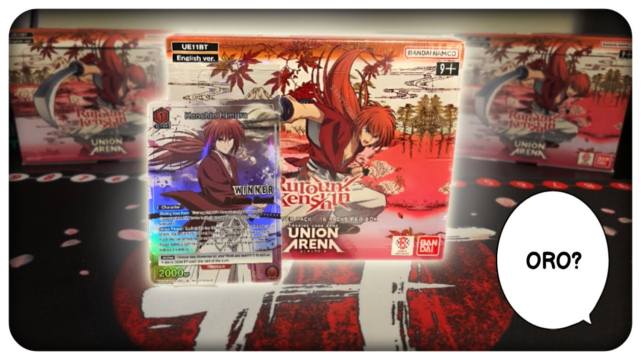 NEW META Deck Incoming! | Union Arena TCG Rurouni Kenshin Box
