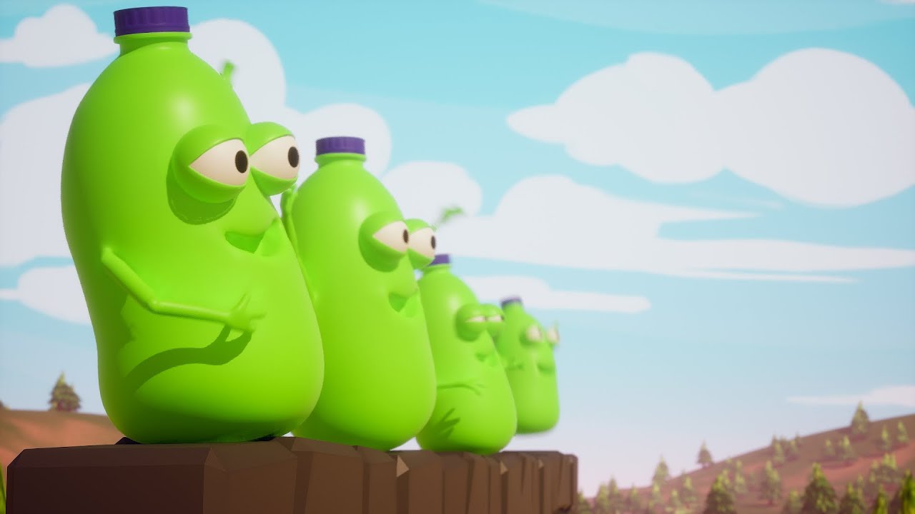 Ten Green Bottles – Counting Song for Kids