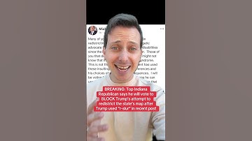 Top Indiana Republican BREAKS WITH TRUMP over MIDTERM PLAN…