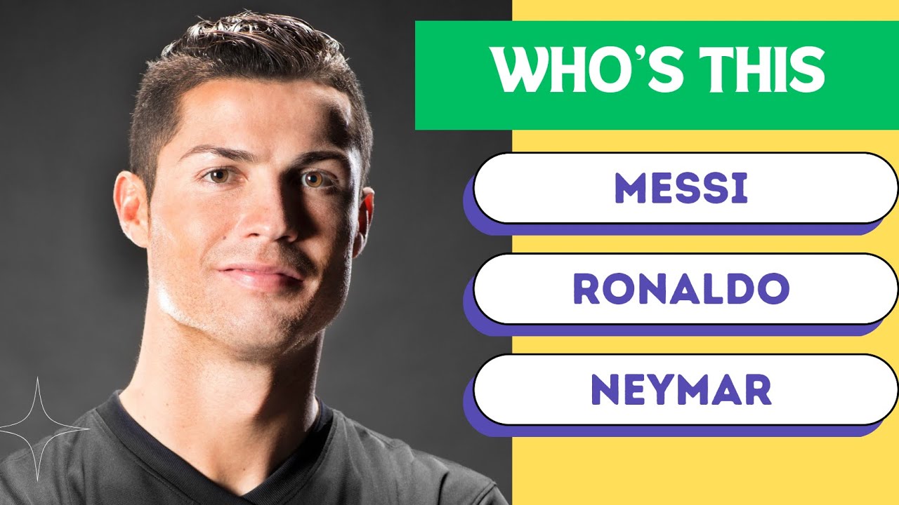 Guess The Famous Football Player Football Quiz Brainy Quest YouTube