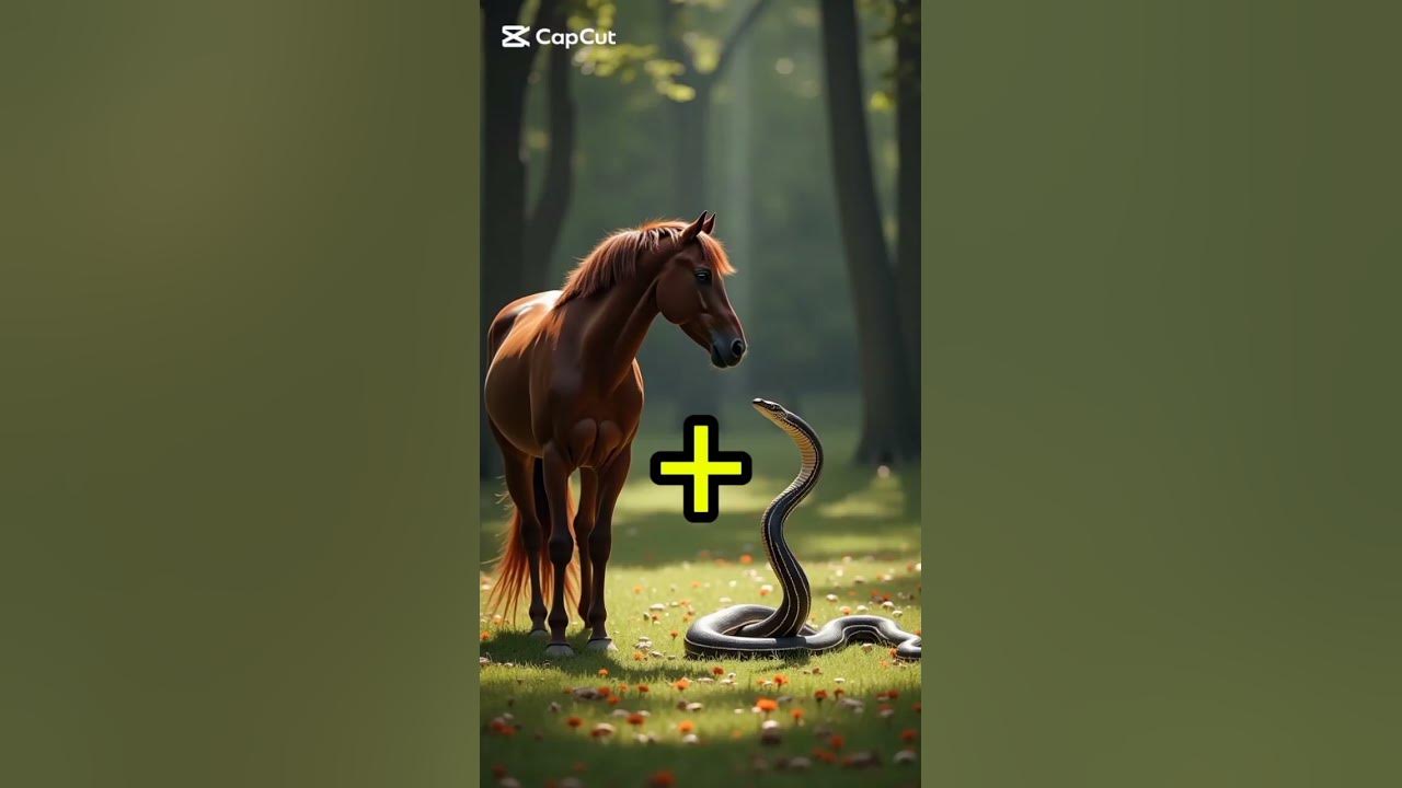 Horse and a snake hybrid creature #remix #music #trap #funk #lion #dinocore #phantasmagoria #fungo
