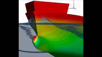 Pressure distribution on the hull during ship motions in head waves