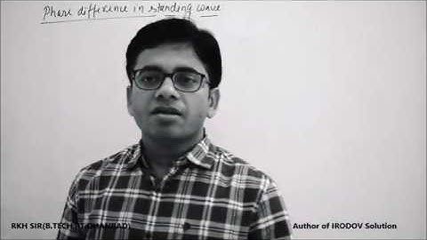 Phase difference in Standing wave with help of mathematical equation by RKH Sir