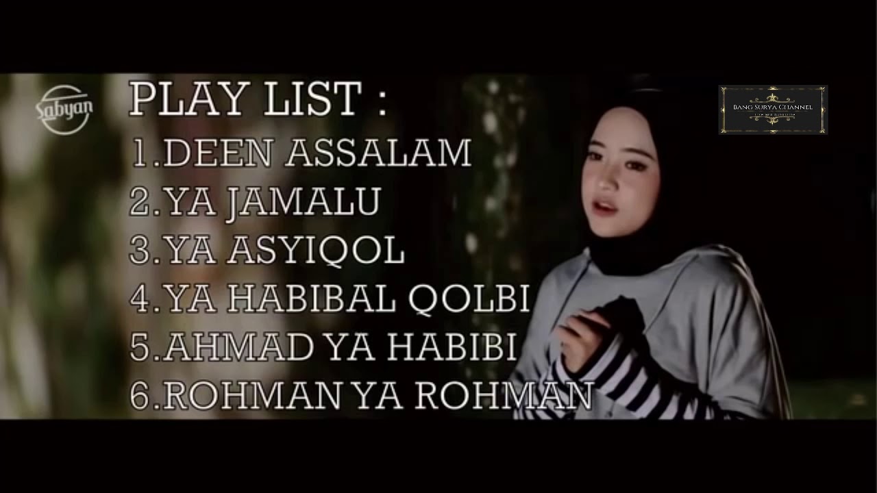 Sholawat Terbaru Full Album   Deen Assalam   Nisa Sabyan
